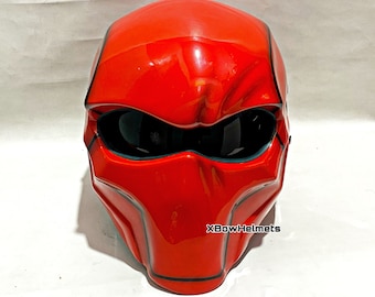 New Arrival Red Hood Motorcycle Helmet Style (Dot & Ece Approved)
