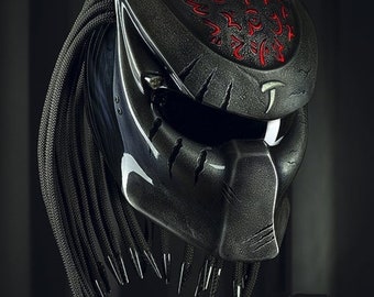 Top Predator Motorcycle Helmet Custom King Style (Dot & Ece Approved)