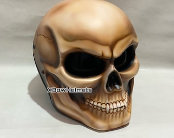 Casco de motocicleta Skull personalizado de nueva llegada (aprobado por Dot & Ece)