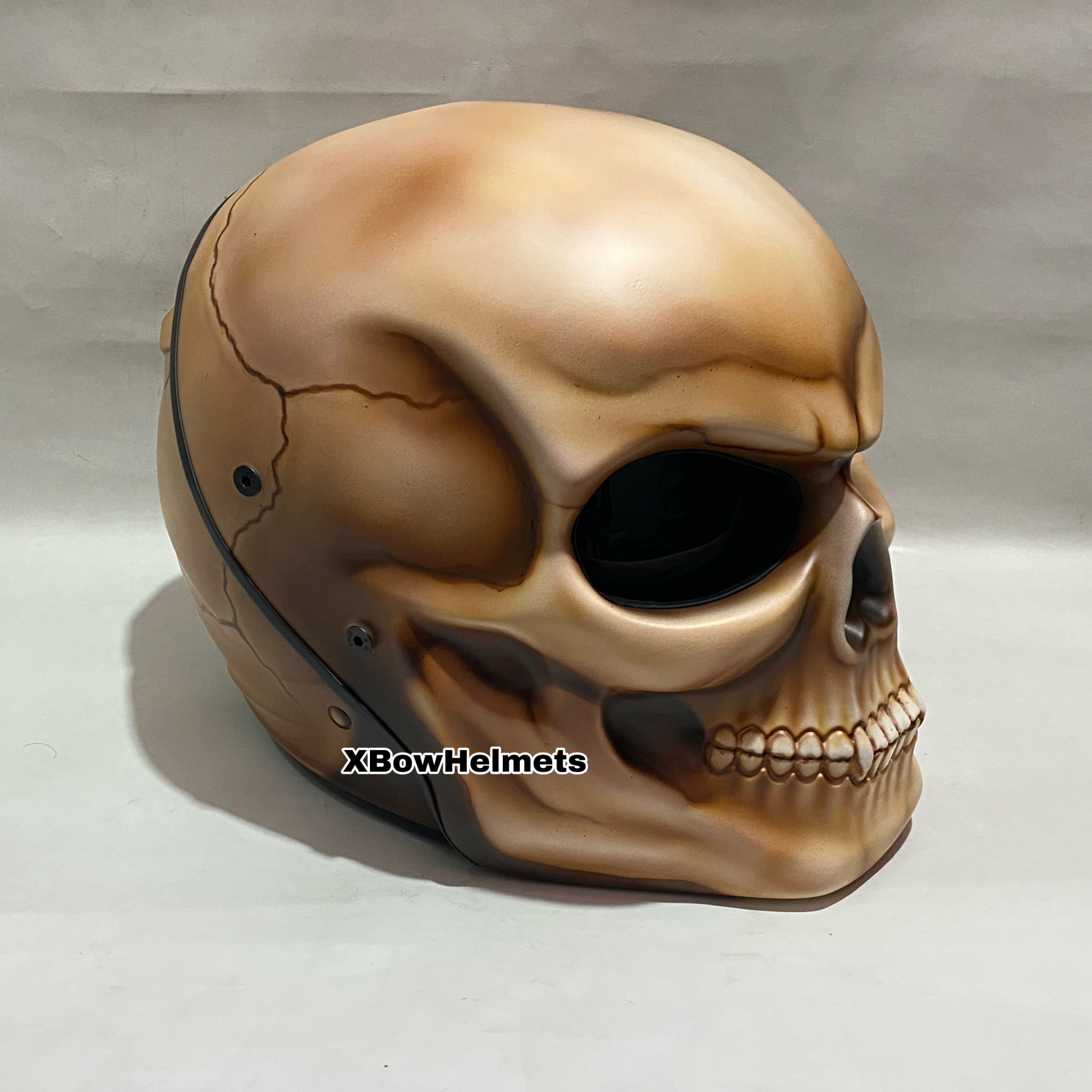 New Arrival Custom Skull Motorcycle Helmet dot Ece Approved Etsy