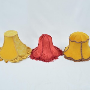 Vintage Decorative Lampshades – Elegant Retro Home Decor Accessories – Unique Collectible Lampshades for Table or Floor Lamps gift for her