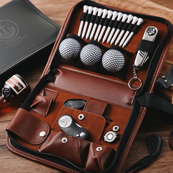 Custom Golfer's Essentials - All-in-One Toolbox - Compact and Portable - Designed for Male and Female Golfers