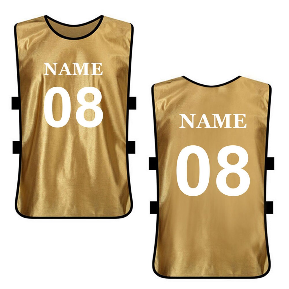 Toptie Custom Soccer Pinnies Personalized Football 