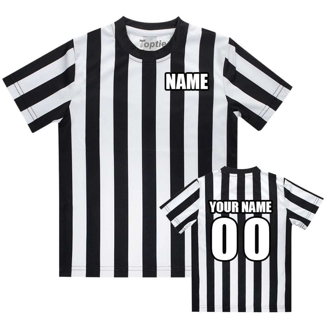 TOPTIE Custom Children's Referee Shirt Costume Toddlers Etsy