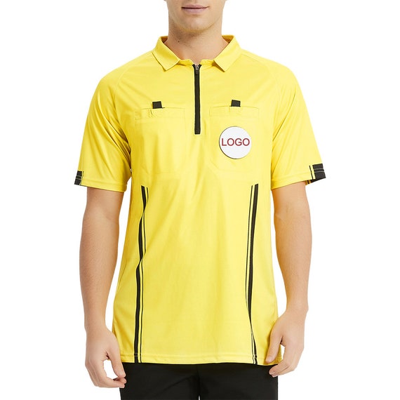 TOPTIE Custom USSF Soccer Referee Jersey With Embroidered 
