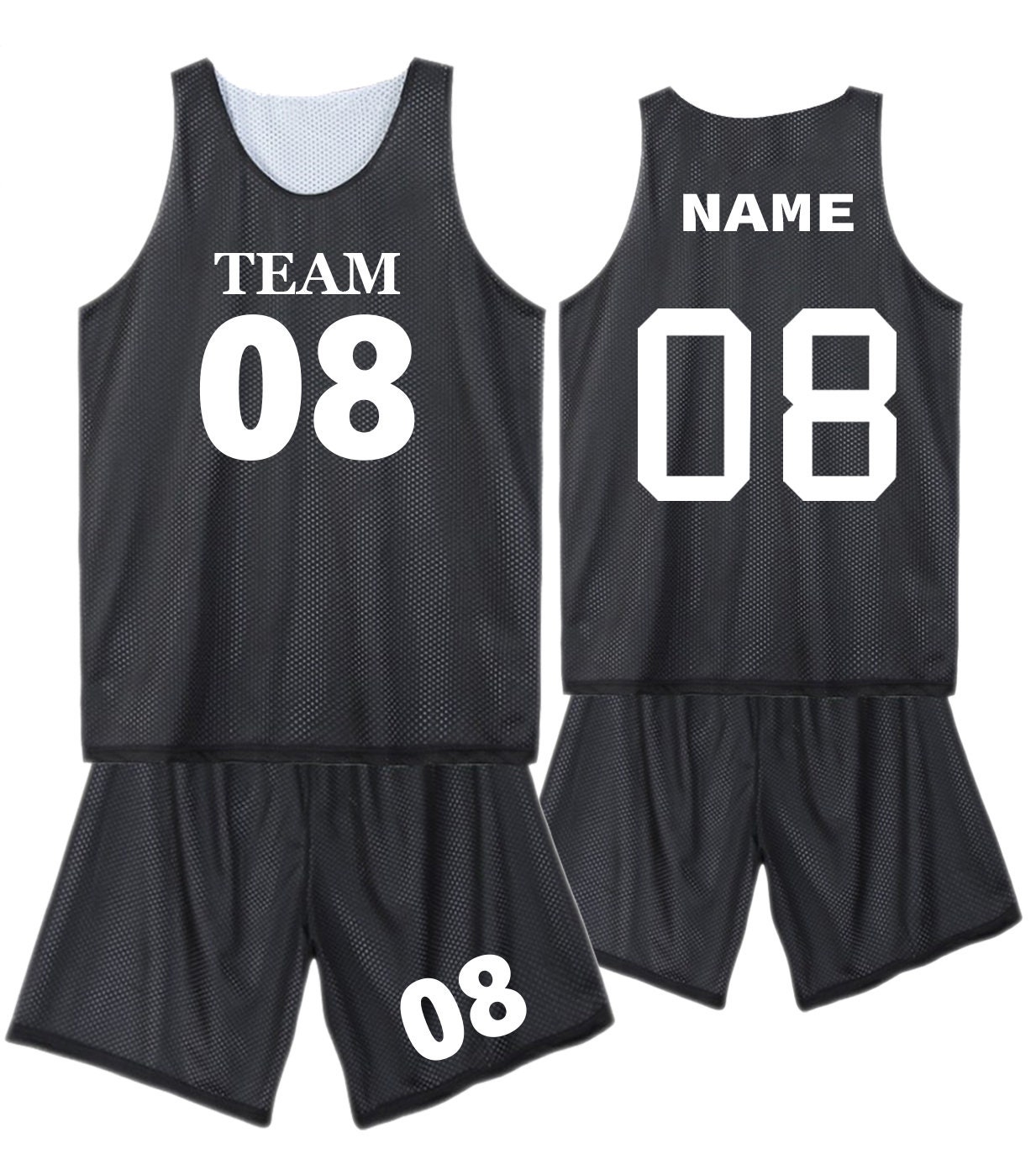 Custom Basketball Jersey / XS to 4XL / Youth and Adult / Royal Blue Jerseys  / Sleeveless / Team Uniforms / Style Jersey04 Royal -  Israel