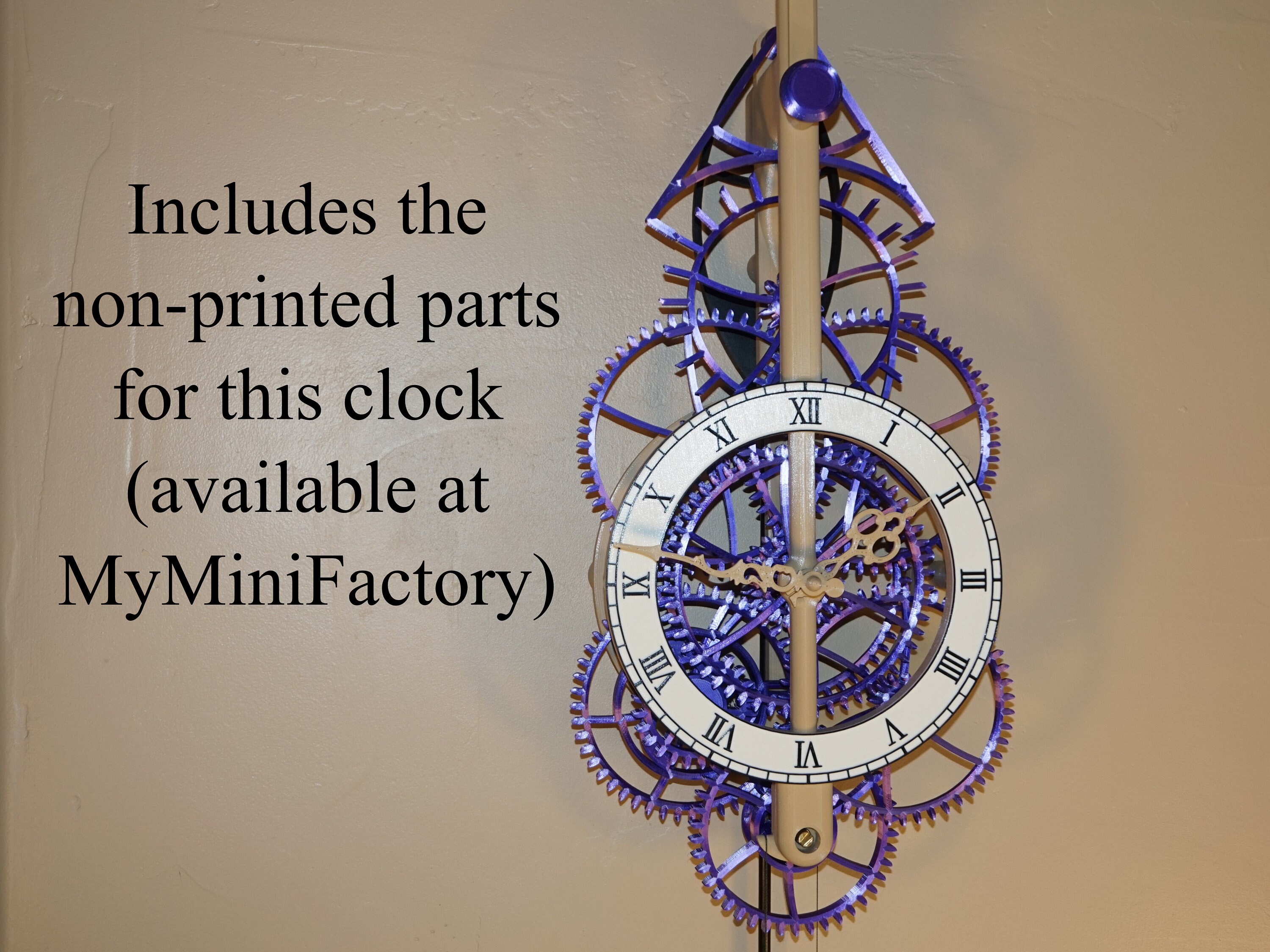 SP2 Large Pendulum Wall Clock Parts Kit Etsy