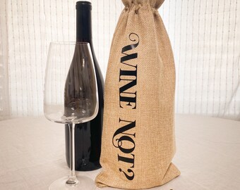 Wine Bottle Favor Bags