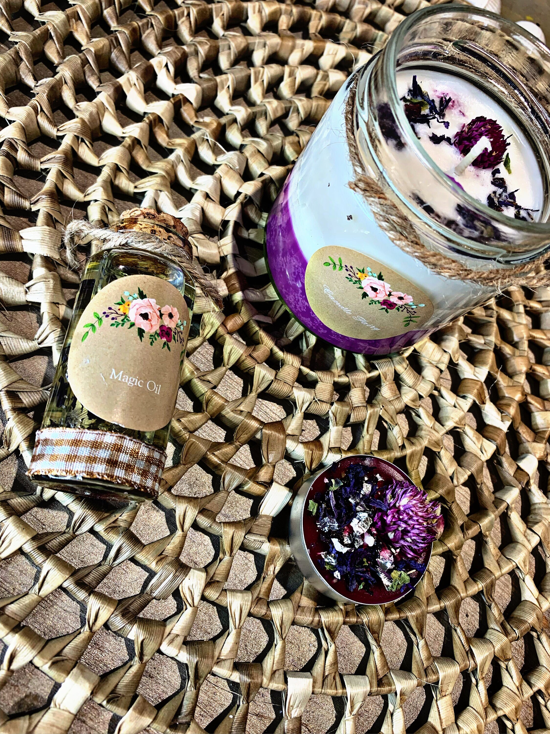 Bougie & Huile Magique