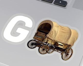 G-Wagon Aufkleber - Lustiges Planwagen-Wortspiel, Vinyl Kiss-Cut Aufkleber, Laptop & Wasserflasche Meme Geschenk