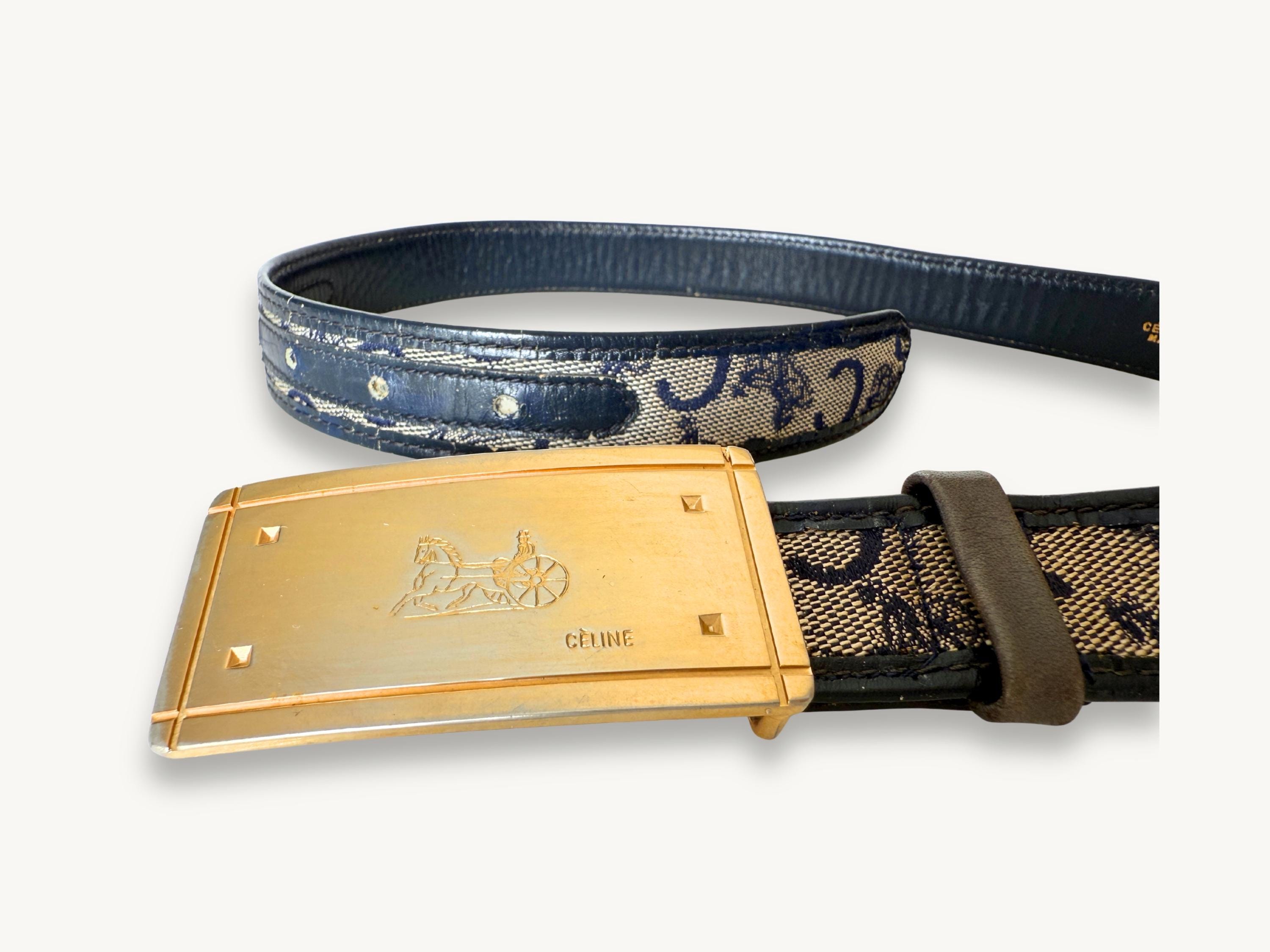 Vintage Celine Belt - Etsy