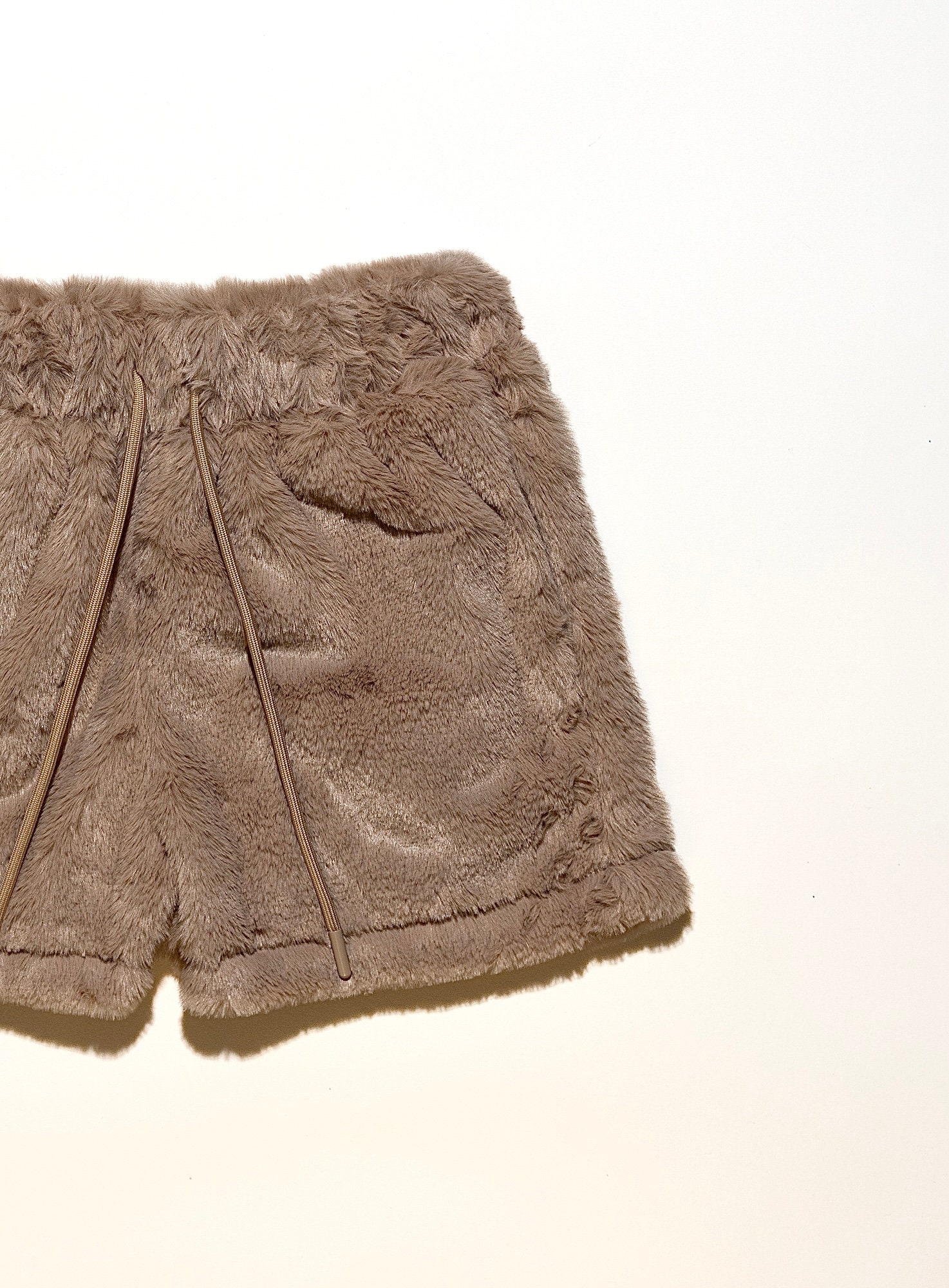 【COLOR iN ID】Fluffy lace fur shorts Fluffy Fur Teddy Cloud Shorts (adult Unisex) - Etsy