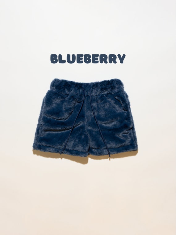 Fluffy Fur Teddy Cloud Shorts (adult Unisex) - Etsy