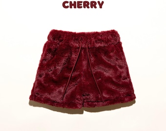 Fluffy Fur Teddy Cloud Shorts (adult Unisex) - Etsy