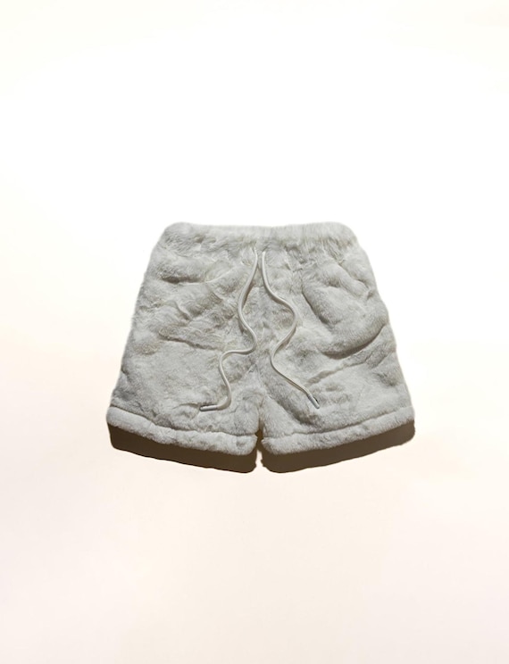 Fluffy Fur Teddy Cloud Shorts (adult Unisex) - Etsy