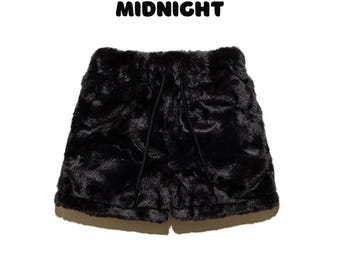 Fluffy Fur Teddy Cloud Shorts (adult Unisex) - Etsy