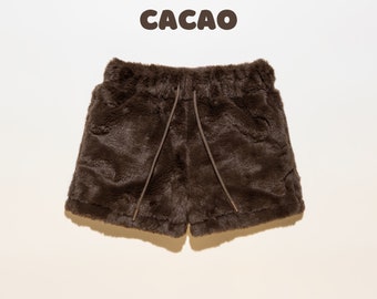 Fluffy Fur Teddy Cloud Shorts (adult Unisex) - Etsy