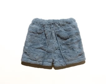 Fluffy Fur Teddy Cloud Shorts (adult Unisex) - Etsy