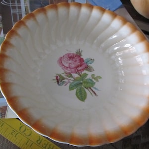 Vintage HOMER LAUGHLIN G 54 N 8 Serving Bowl made in USA rose  pink