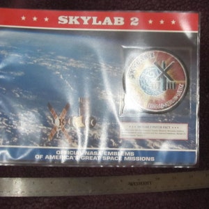 VTG Official NASA Emblems Patch Space Missions Willabee Ward Skylab2