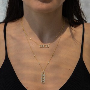 Messika Dupe Necklace Etsy
