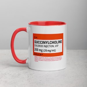 Colored Succinylcholine Mug