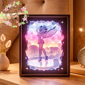 Tinker Bell Shadow Box - Etsy