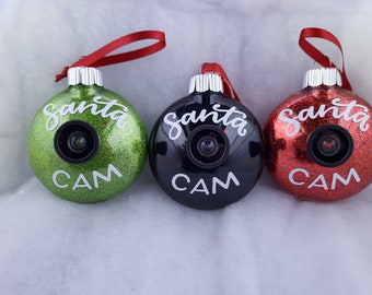 Santa Cam ornament