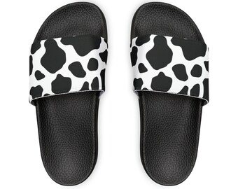 Youth Cow Slide Sandals