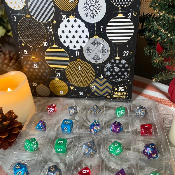 Dungeons and Dragons Advent Calendar Etsy