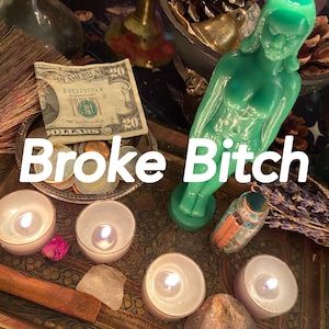 Wealth Spell, Remove Money Blockages, Money Flow Attract Abundance & Prosperity, Money Spell, Broke Bitch