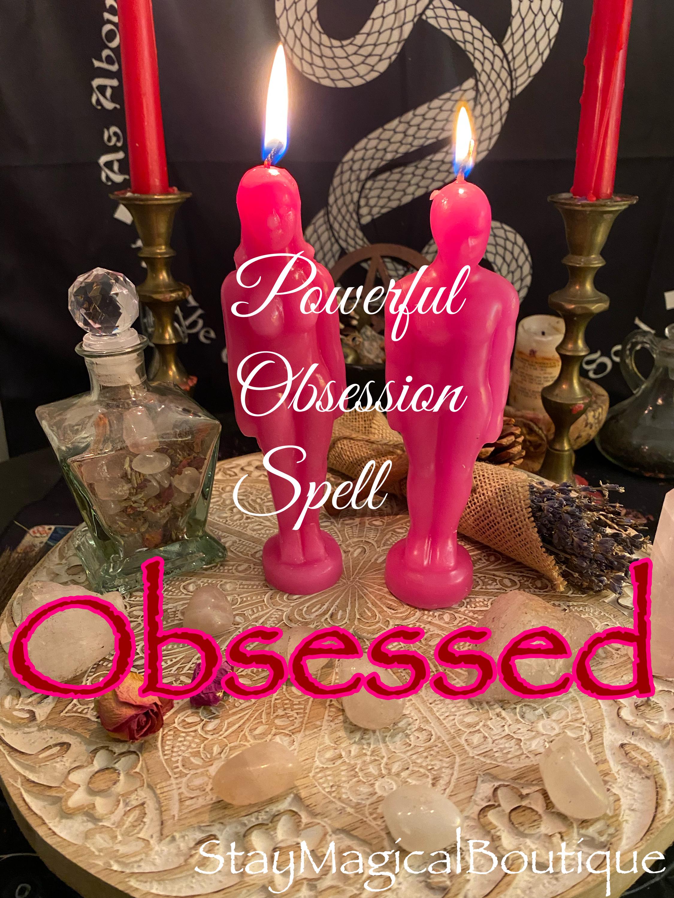 Obsession Spell:  Intensify Connection, Attraction - Powerful Binding Ritual for Love & Desire