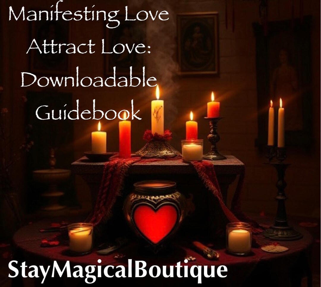 A Love Spell at Home Guidebook Digital Download, Attract Love