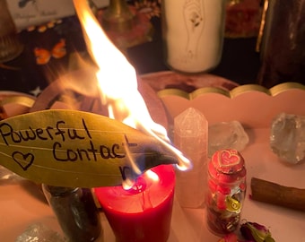 Powerful Contact Spell for Reconnection and Communication