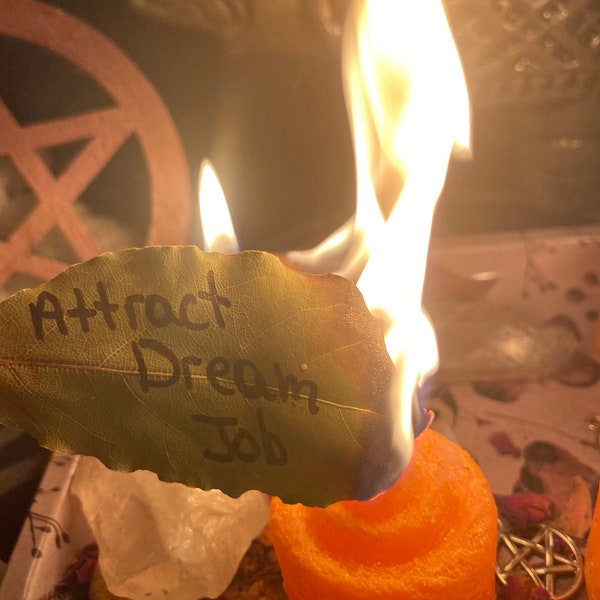 Powerful Career Candle Burning,  Career , Dream Job, Attract your Dream Job,  Hope