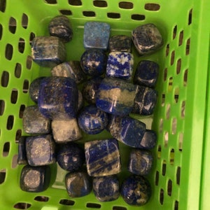 Lapis Lazuli Cubes & Tumbles