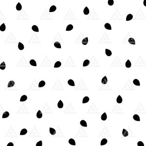 Wassermelone Seed Svg, Melon seed Svg, Fruit Seed Svg, Seed Pattern Svg, Seed Background. Schnittdatei Cricut, Png Pdf Eps, Vektor, Aufkleber, Aufkleber
