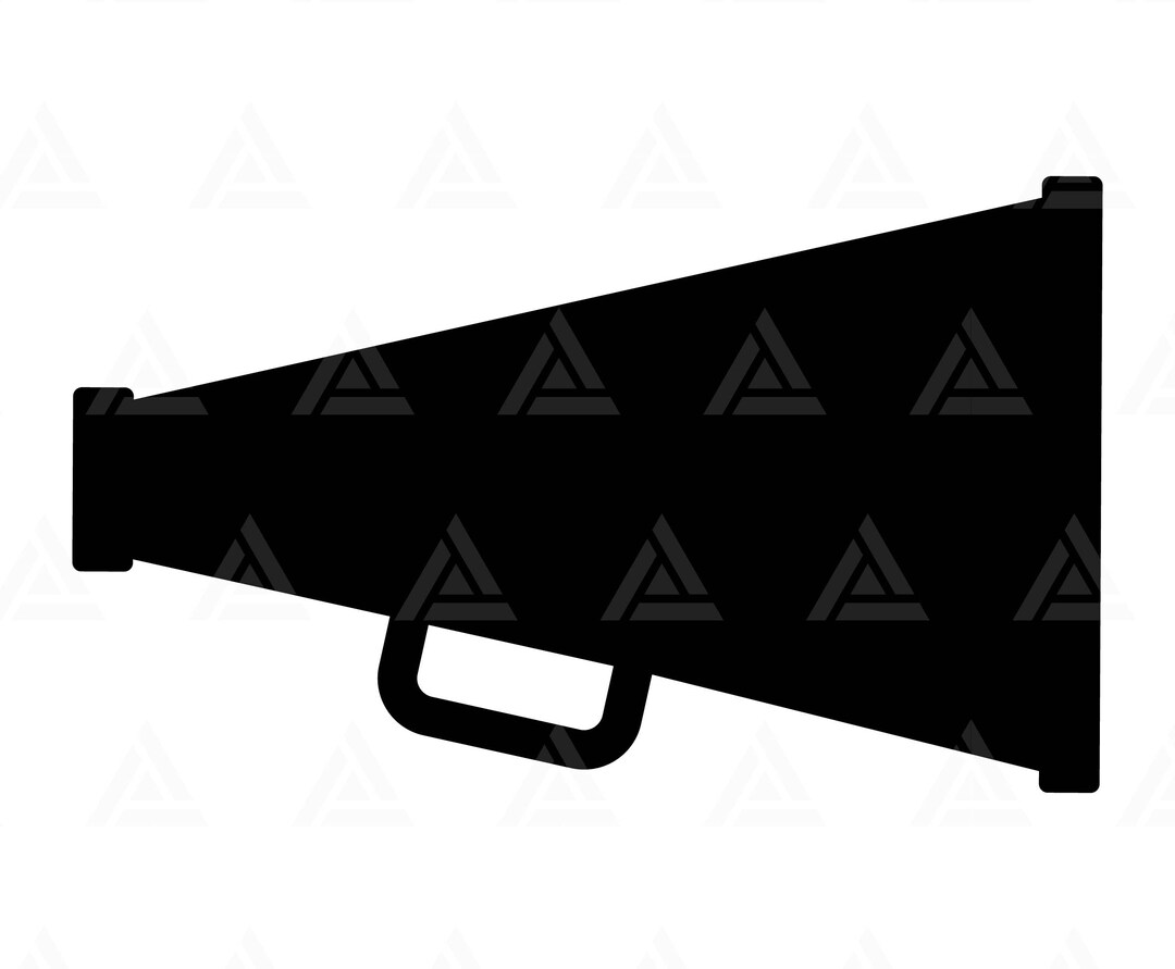 Cheerleader Megaphone Svg Go Team Svg Cheer Mom T-shirt Svg - Etsy