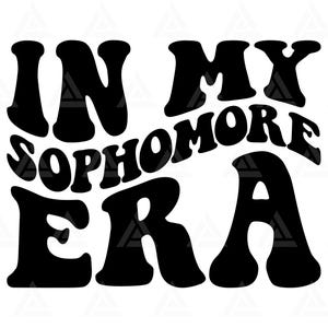 In mijn tweede jaar Svg, tweede jaar Png, College T-shirt, student T-shirt ontwerp. Knipbestand Cricut, Png Pdf, Vector.
