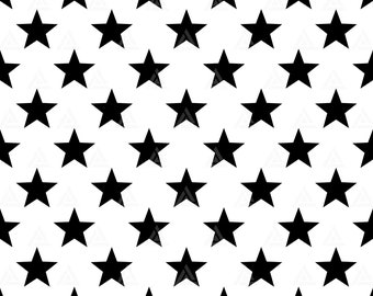 Seamless Star Pattern Svg, Flag Stars Svg, Geometric Background. Cut file Cricut, Silhouette, Png Pdf Eps, Vector, Sticker, Decal, Pin.