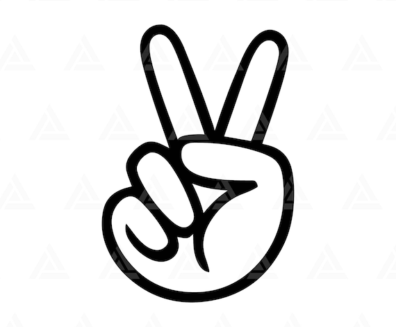 Peace Hand Svg Peace Sign Svg Peace Fingers Svg Two Hand Etsy Australia what-does-it-mean-to-dream-about-peace