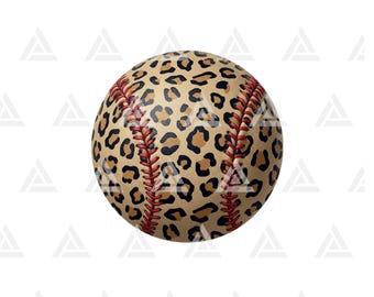 Leopard Baseball PNG (Digital Download)