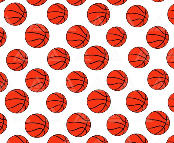 Basketball Pattern Svg Basketball Mom Svg Cheerleader Svg | Etsy