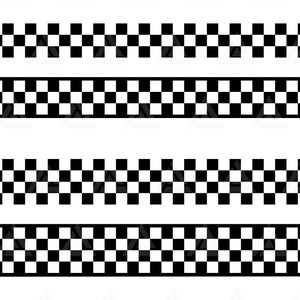 Racing Stripes svg, kariertes Rennen, Dames svg, Rennziel-Svg, Motorsports-Svg. Schnittdatei Cricut, Silhouette, Png, Pdf, Vektor.