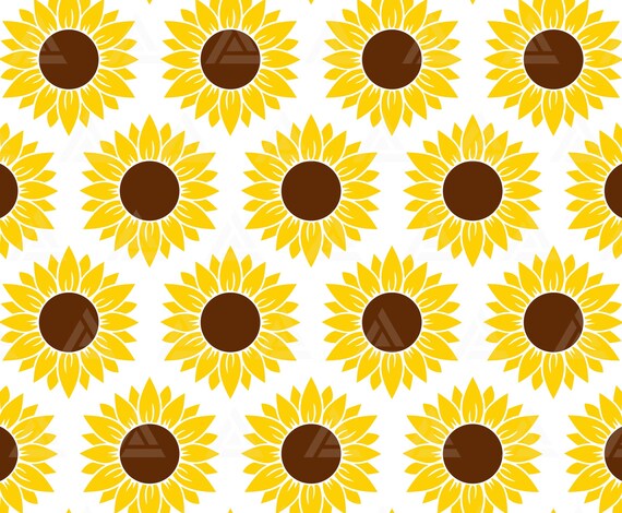 Sunflower Pattern Svg Layered Sunflower Svg Skinny Tumbler - Etsy