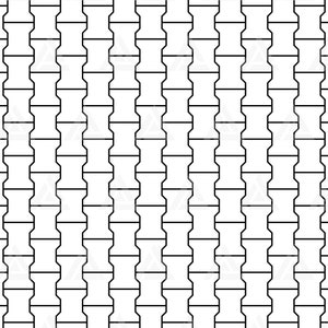 Wzór kostki brukowej Svg, bezszwowa cegła drogowa Svg, geometryczne tło. Plik do cięcia Cricut, sylwetka, Svg, Png Pdf Eps, wektor.