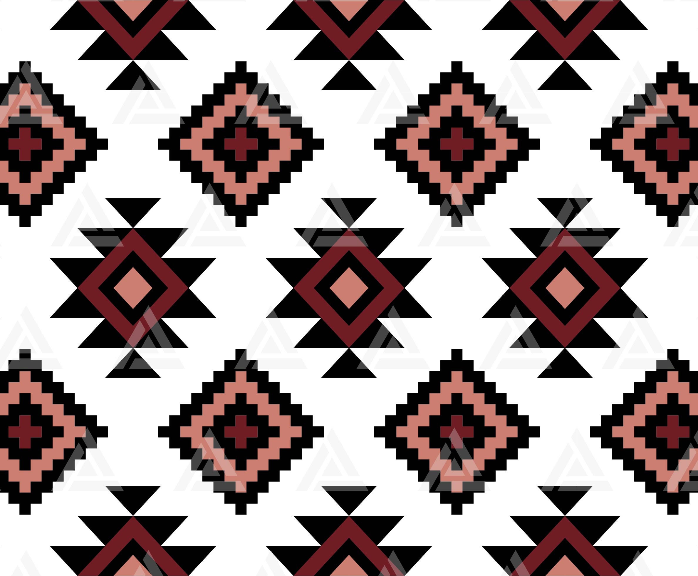 Aztec Pattern Svg Boho Tribal Svg Seamless Navajo Pattern Etsy India