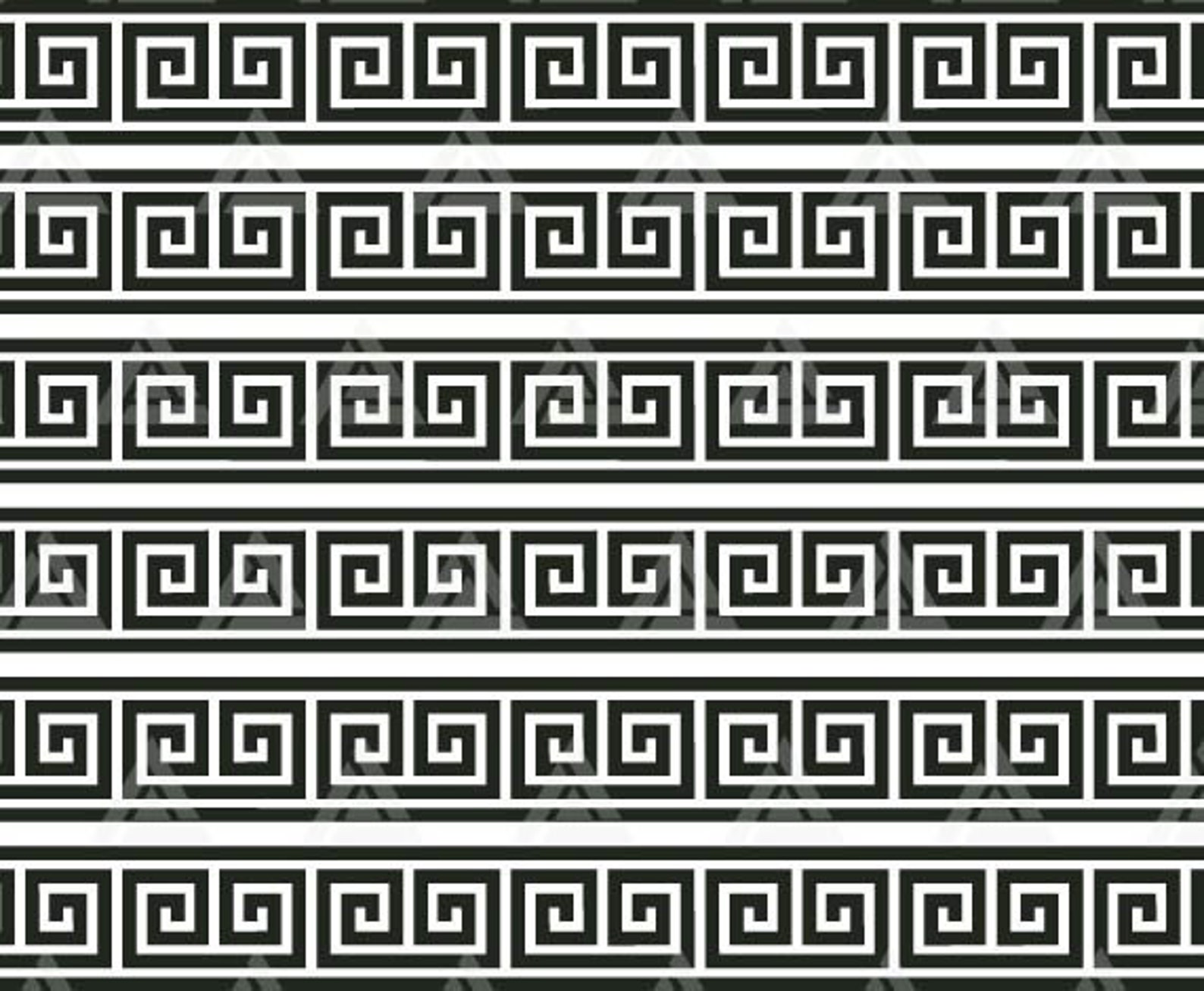 Greek Wave Pattern Svg Greek Key Patter Geometric Meandros Etsy