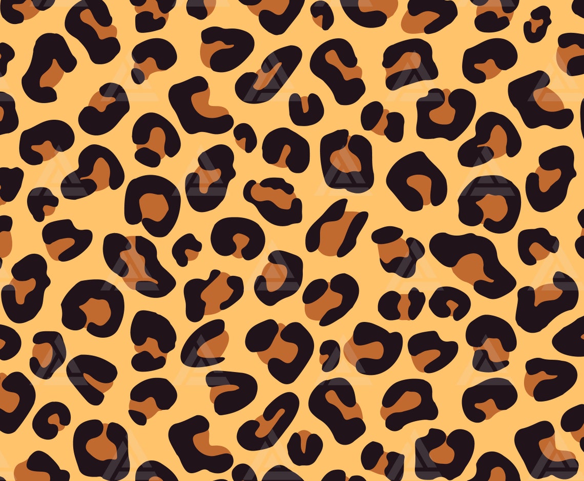 Leopard Spots Pattern Svg Seamless Cheetah Prints Pattern - Etsy