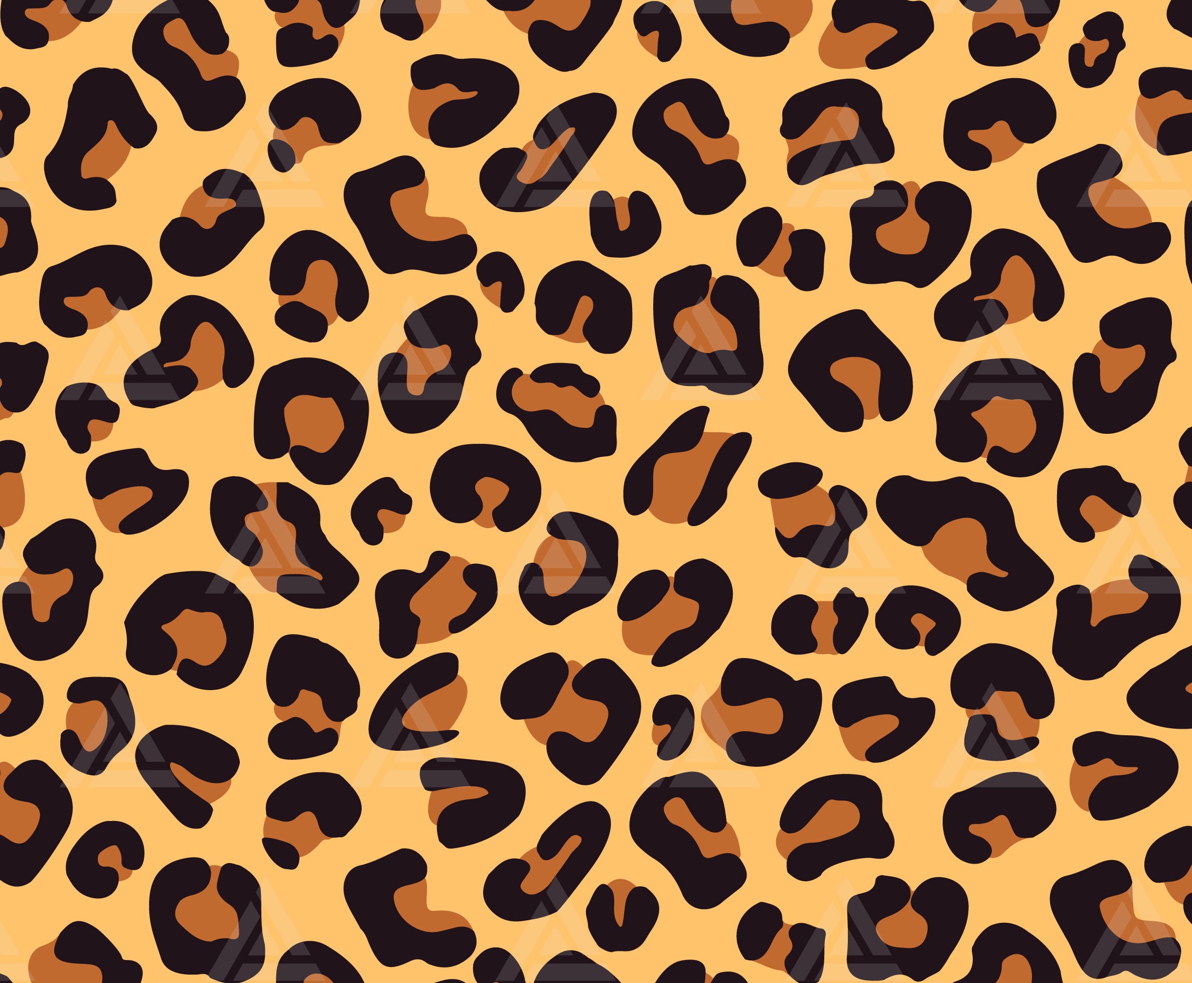 Leopard Spots Pattern Svg, Seamless Cheetah Prints Pattern, Jaguar Prints  Pattern Background. Cut File Cricut, Png Pdf Eps, Vector, Stencil. 